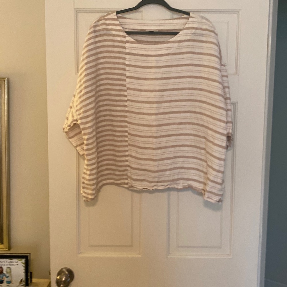J.Jill  100% Linen Top